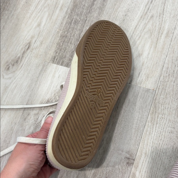 Rothy's Women's lace up lilac Casual Sneakers size 8 - Picture 7 of 8